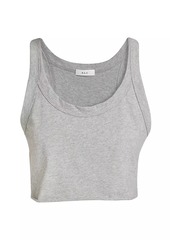 A.L.C. Halsey Cotton Cropped Tank