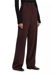 A.L.C. Hirsh Wool-Blend Straight-Leg Pants