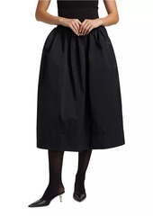 A.L.C. Jackie Elasticized-Waist Midi-Skirt