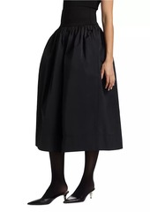 A.L.C. Jackie Elasticized-Waist Midi-Skirt