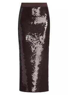 A.L.C. Joan Sequined Pencil Skirt