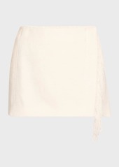 A.L.C. Kelley Fringe Mini Skirt