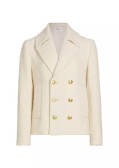 A.L.C. Kensington Double-Breasted Cotton-Blend Jacket