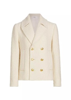 A.L.C. Kensington Double-Breasted Cotton-Blend Jacket
