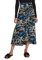 A.L.C. Mabelle A-line Printed Skirt