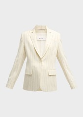 A.L.C. Mavis II Pinstripe Jacket