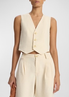 A.L.C. Maxwell Cropped Vest