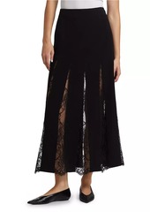 A.L.C. Mira Lace A-Line Maxi Skirt