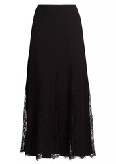 A.L.C. Mira Lace A-Line Maxi Skirt