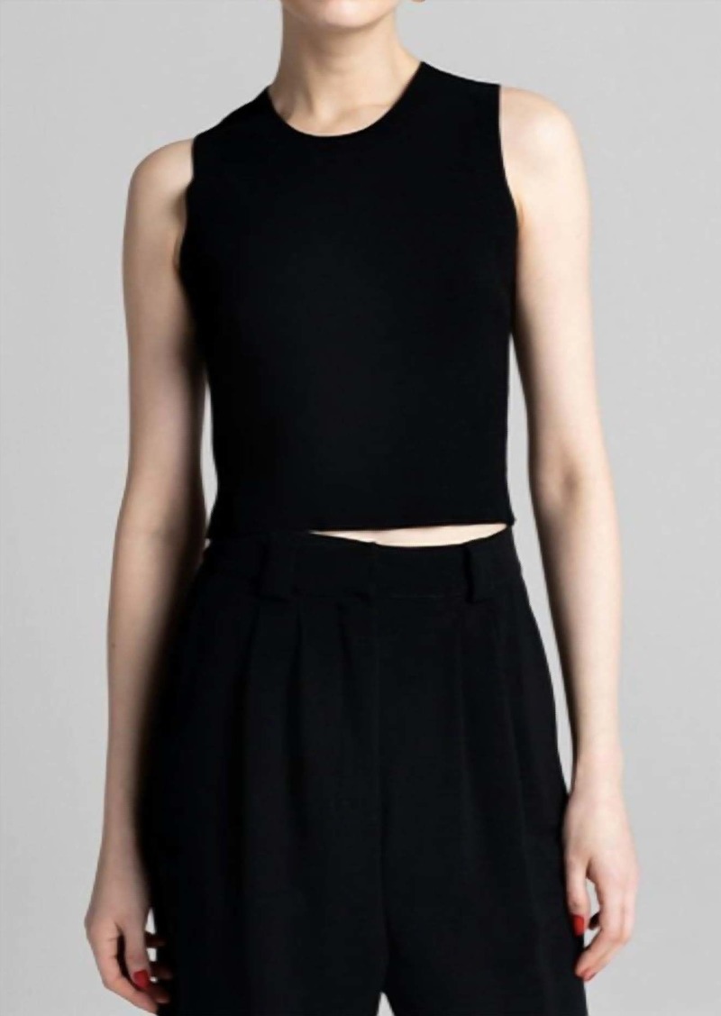 A.L.C. Nia Tank Top In Black