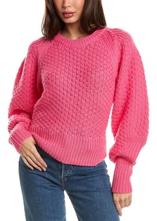A.L.C. Palmer Wool Sweater In Hot Pink