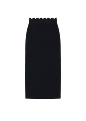 A.L.C. Quincy Midi Skirt In Black