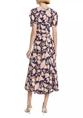 A.L.C. Remy Printed Midi-Dress