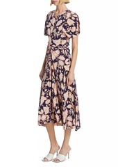 A.L.C. Remy Printed Midi-Dress