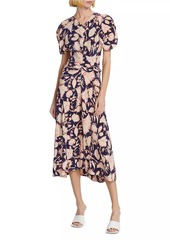 A.L.C. Remy Printed Midi-Dress