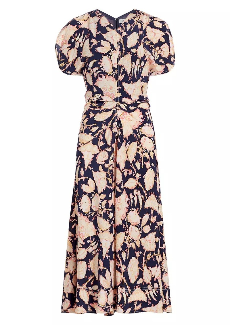 A.L.C. Remy Printed Midi-Dress