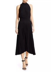 A.L.C. Renzo Plissé Halter Midi Dress