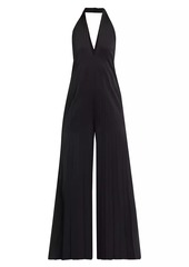 A.L.C. Rio Pleated Halter Jumpsuit