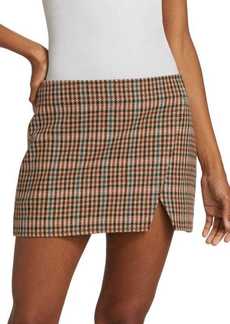 A.L.C. Rylee Houndstooth Wool Skirt