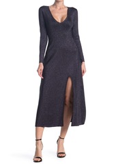 Women's A.l.c. Serafina Metallic Knit Midi Dress