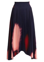 A.L.C. Sonali Tie-Dye Pleated Skirt