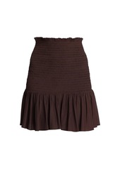 A.L.C. Taryn Smocked Mini Skirt
