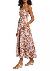 A.L.C. Tate Strapless Cotton Midi-Dress