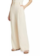 A.L.C. Tommy II Linen-Blend Pleated Pants