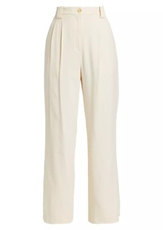 A.L.C. Tommy II Linen-Blend Pleated Pants