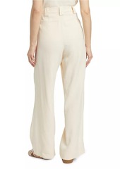 A.L.C. Tommy II Linen-Blend Pleated Pants