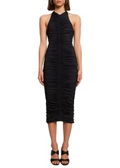 A.L.C. Adrienne Ruched Sleeveless Dress in Black at Nordstrom