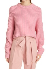A.L.C. Lianne Rib Sweater in Pink Lady at Nordstrom