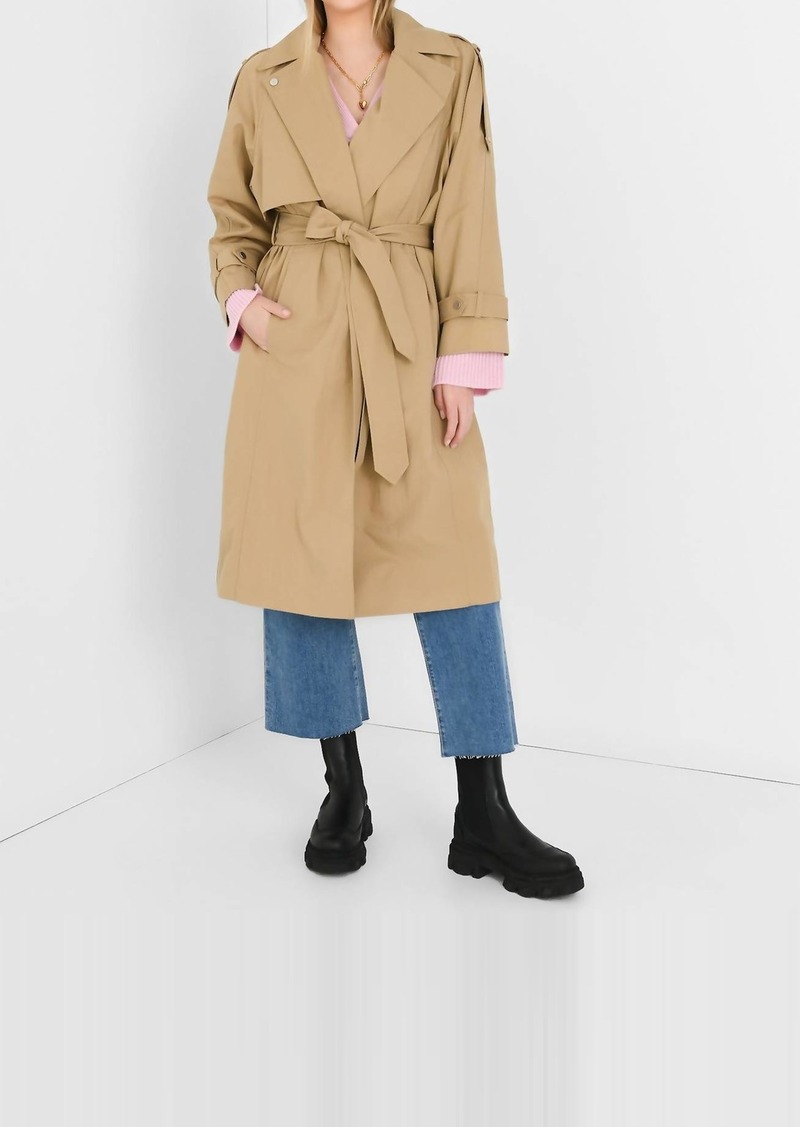 A.L.C. Wyatt Trench Coat In Tuscan Tan