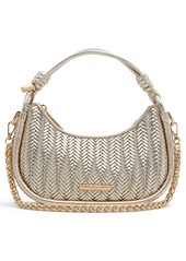 ALDO Malvina Woven Shoulder Bag in Champagne at Nordstrom Rack