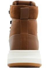 Aldo Men's Gibson Synthetic Ankle Boots - Cognac