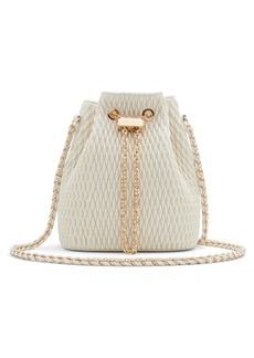 ALDO Natalya Quilted Faux Leather Bucket Bag