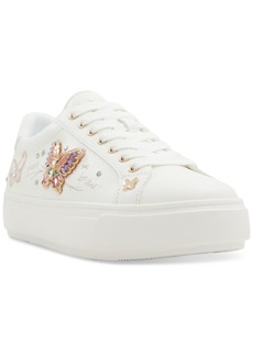 Aldo Women's Gwiri 2.0 Embellished Butterfly Court Sneakers - White