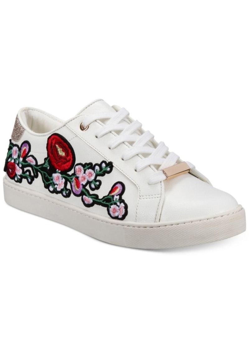 Aldo Aldo Women&#39;s Kinza Embroidered Lace-Up Sneakers Women&#39;s Shoes | Shoes