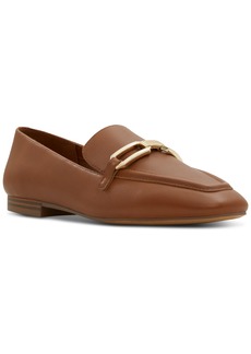 Aldo Women's Lindsie Slip-On Tailored Hardware Loafers - Cognac Leather