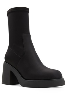 Aldo Women's Persona Pull-On Block-Heel Boots - Black/Black