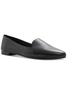 Aldo Women's Winifred Casual Slip-On Loafer Flats - Black Smooth