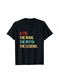 Mens Aldo The Man The Myth The Legend T-Shirt