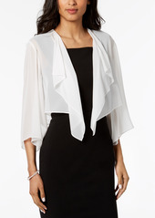 Alex Evenings Chiffon Cover Up - Ivory