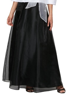 Alex Evenings Petite Organza Full Ball Gown Skirt - Black