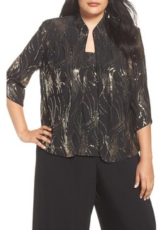 Alex Evenings Sequined Twinset