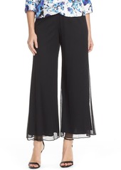 Alex Evenings Wide Leg Mesh Pants