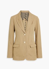 Alex Mill - Boy cotton and linen-blend blazer - Neutral - XS