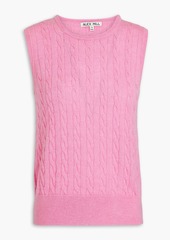 Alex Mill - Cable-knit vest - Pink - S