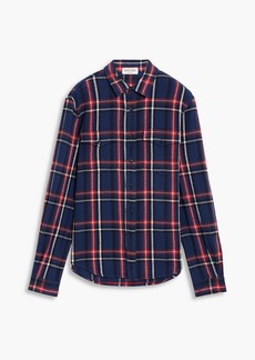 Alex Mill - Frontier checked cotton-flannel shirt - Blue - XS