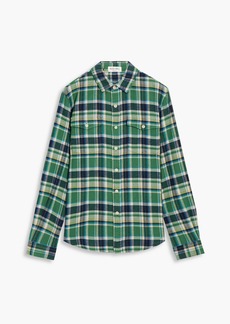 Alex Mill - Frontier checked cotton-flannel shirt - Green - S